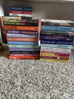 Collection Of Fiction Books