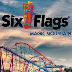 (4) Six Flags Magic Mountain Tickets 
