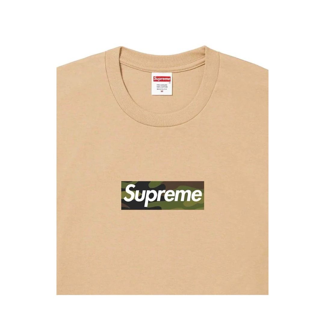 Supreme Xl Khaki Box Logo