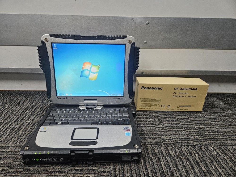 Panasonic Toughbook CF-19 Rugged Touchscreen Laptop Windows 7