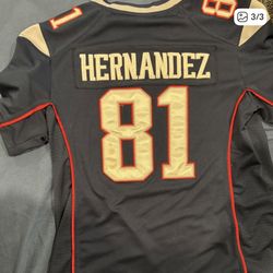 Authentic Nike NFL On Field New England Patriots  Jersey Aaron Hernandez