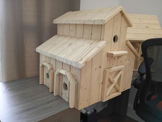 Large Wooden Bird Barn