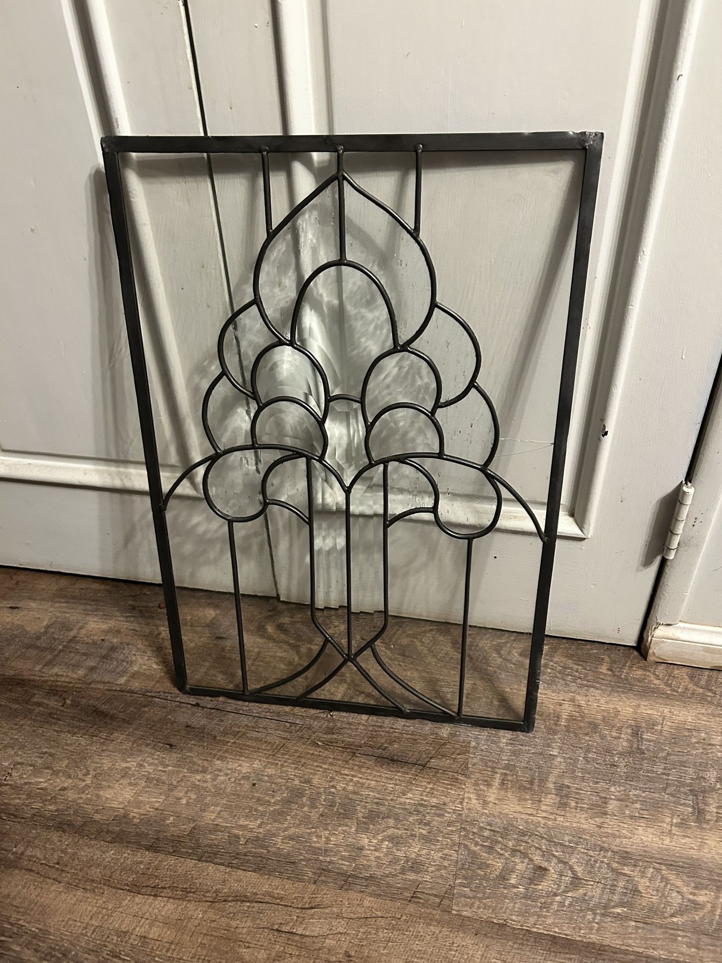 Leaded Glass Windows X4. Antique From 1800s