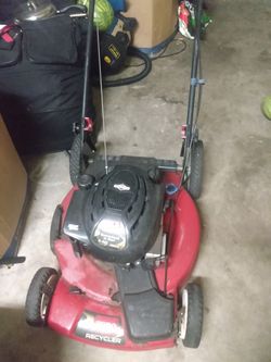 Toro self-drive lawnmower