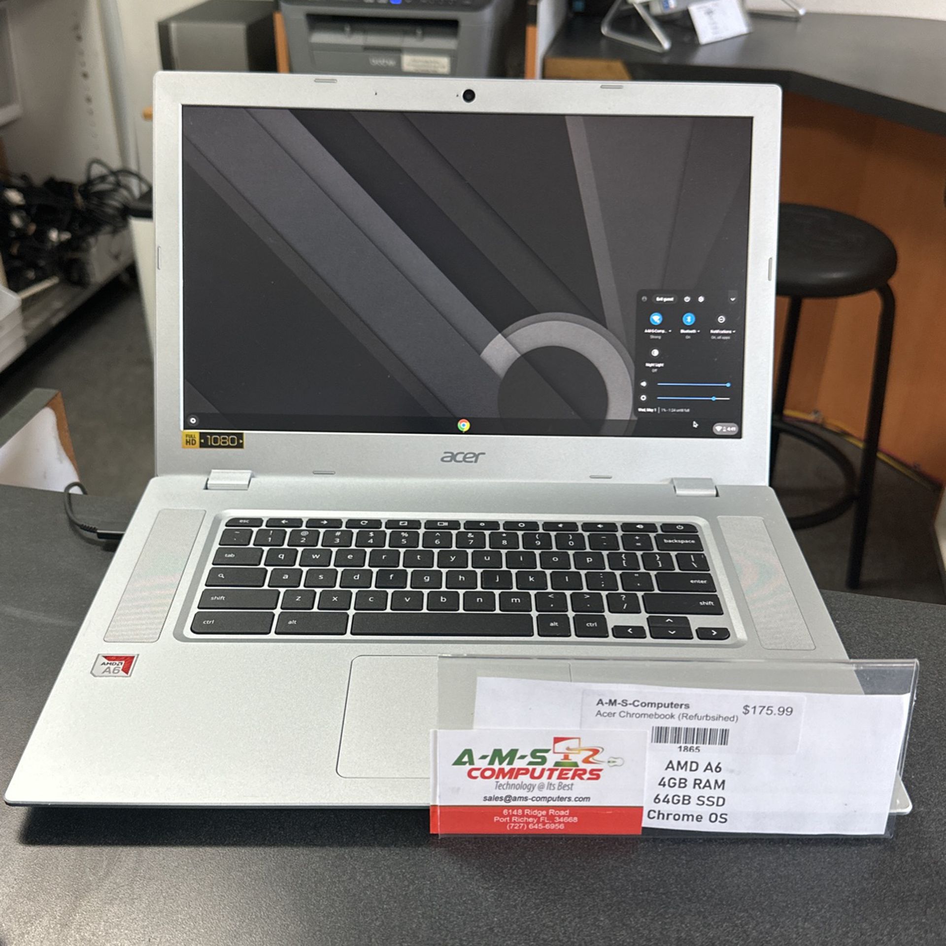 Renewed Acer Chromebook 15”