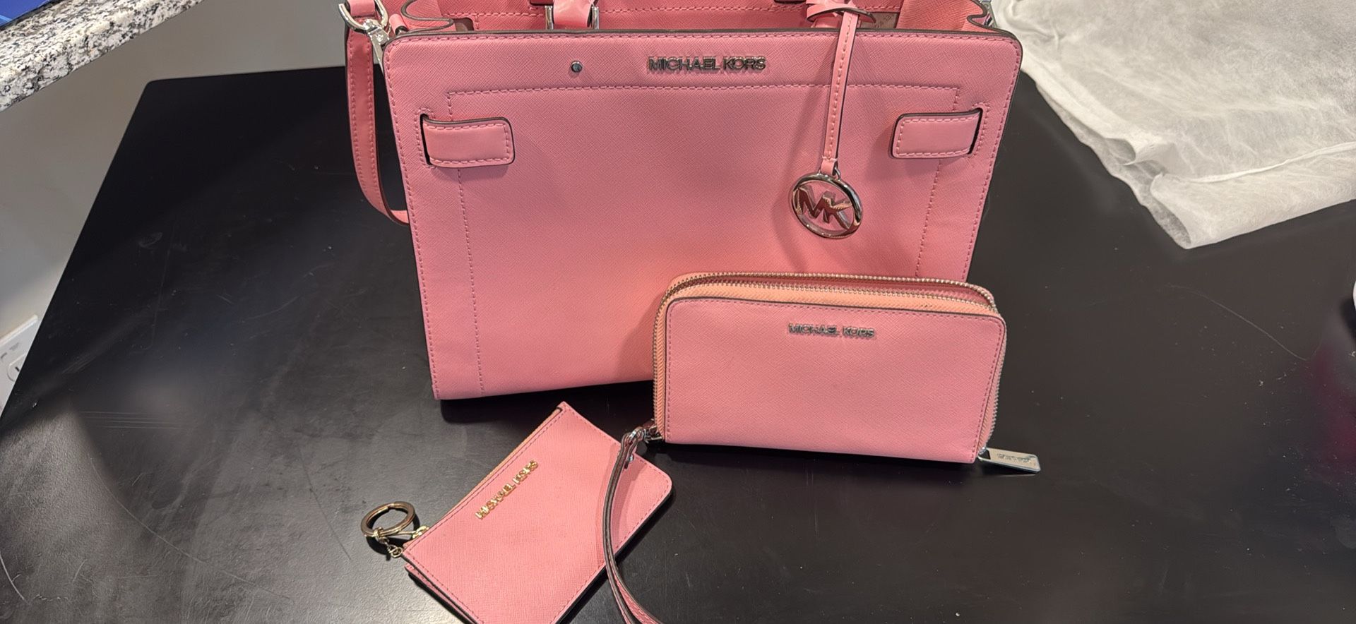 Michael Kors Mini Tote Set - Pink