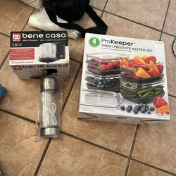 Three Brand New Kitchen Items