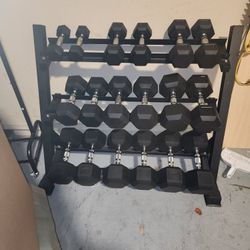 Dumbells - 5-45lbs ( Pair Of 2)