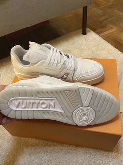 Louis Vuitton LV Trainer SS21 White Grey for Sale in Seattle, WA