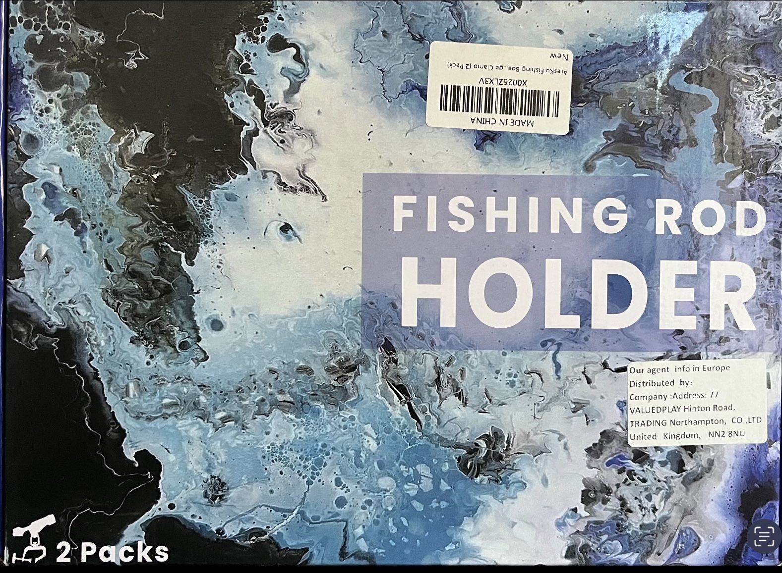 2-FISHING ROD HOLDERS “NEW”