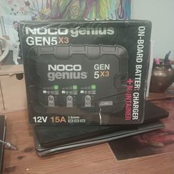 Noco Genius Gen5 X3 On Board Battery Charger Plus Maintainer