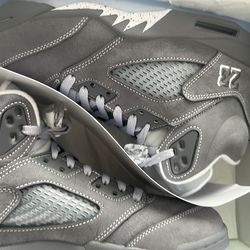 Jordan 5 wolf grey