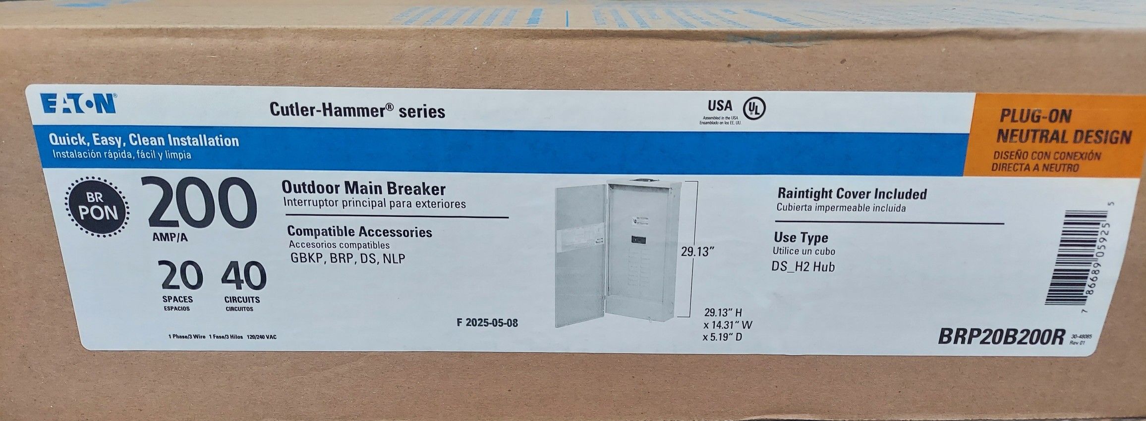 Outdoor Electrical Box New