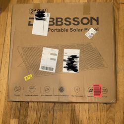 Davisson Power Station w/ Portable Solar Panel