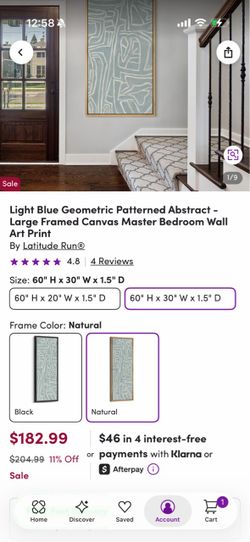 Brand new still in box! Beautiful large painting