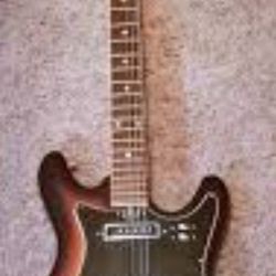 Vintage 60s Era Electric Guitar Made By Teisco 