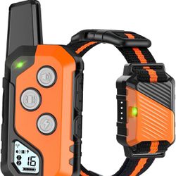 PIOUNS Dog Shock Collar IP67 Waterproof Dog Training with Remote Rechargeable