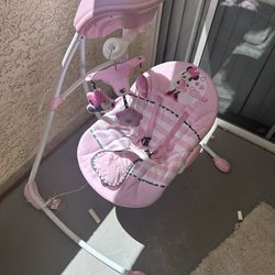 Minnie Mouse Baby Swing 