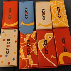 Full McDonalds Croc Set. All Never Been Opened 
