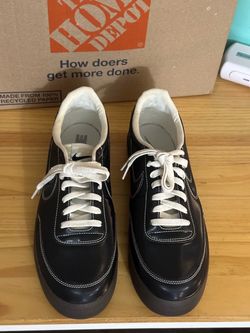 Nike Low-Top Sneakers Black Leather