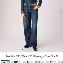 Levi Low Loose JEANS 