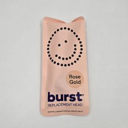 Burst Sonic Electric Toothbrush Replacement Head - Rose Gold