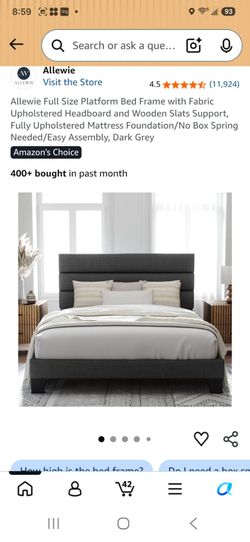 Queen bed Corduroy Upholstered Platform Bed Frame with Vertical Channel Tufted Wingback Headboard, 8" Under Bed Storage, Wooden Slats & Metal Frame Su