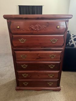 Wooden 6 Drawer dresser