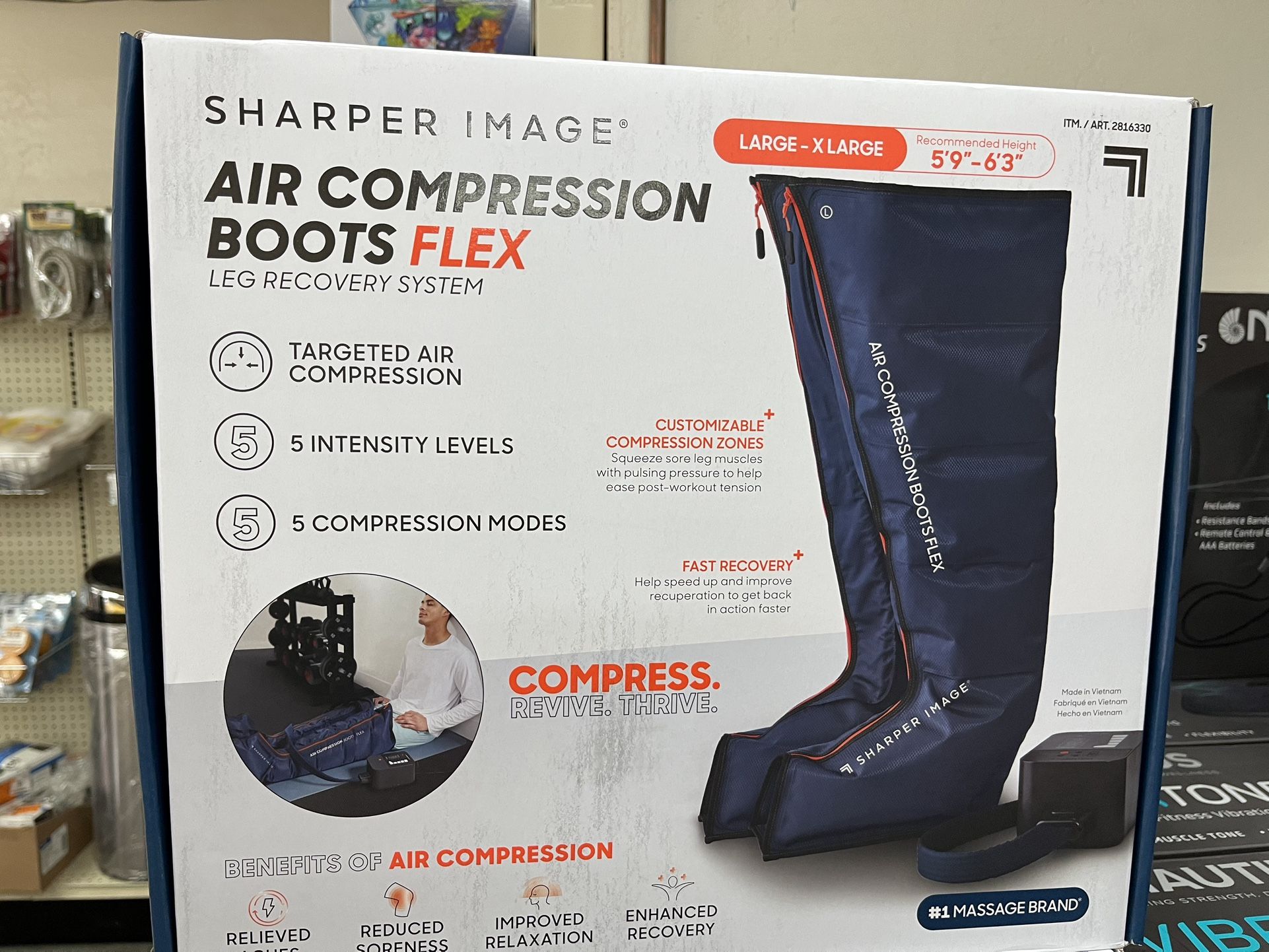 Air Compression Boots Flex 
