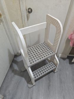 Kids step. Good for bathroom... All over the house
