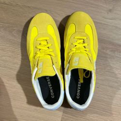 Yellow Converse Womens 9.5 Or Mens 8