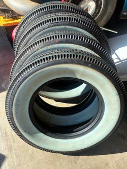 Brand new white wall tires