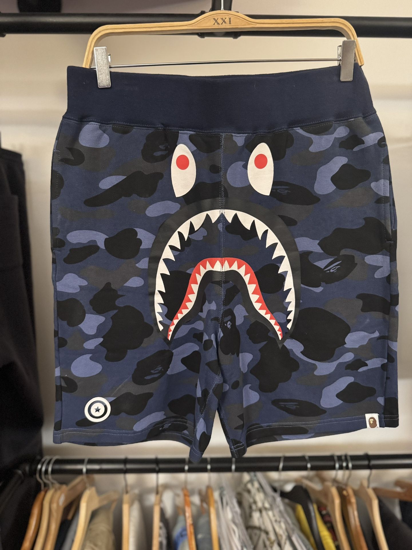 Blue Bape Shorts (M)