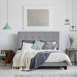 Brand new king size bed frame with a brand new mattress included - same day delivery - Hablo espanol
