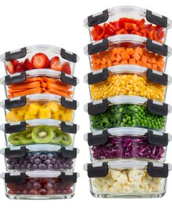 Konokyo Glass Food Container 12pc set