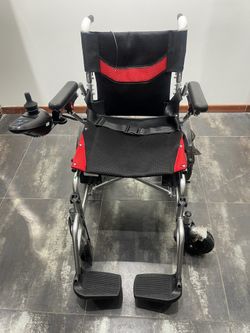 Foldable electric wheelchair 32lbs