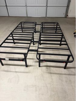 Bed frame for full or queen size bed