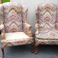 Antique Wingback Chairs
