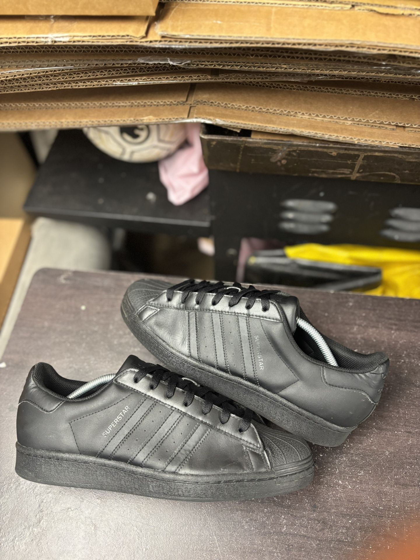 Adidas Triple Black Superstar