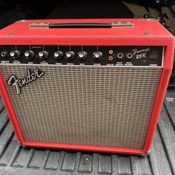 Fender 25R Frontman Series II 25W 1x10 Guitar Combo Amp Texas Red