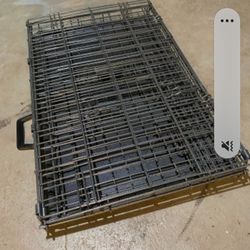 Used Medium/large Metal Collapsible Dog Crate