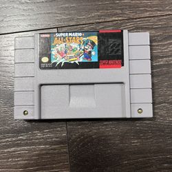 Super Mario All Stars Super Nintendo SNES Authentic Cart Tested 1992