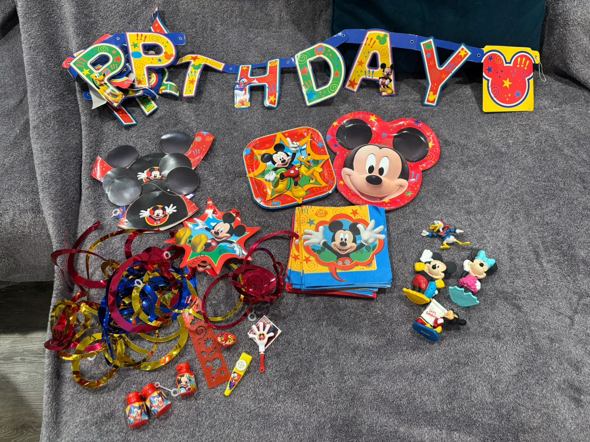 Mickey Birthday Decorations