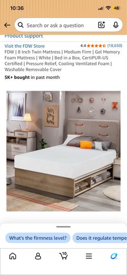 Twin mattress