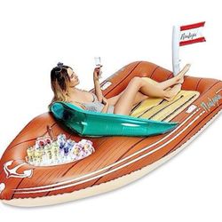 Giant Inflatable Boat With Cooler