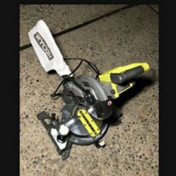 RYOBI 9 Amp Corded 7-1/4 in. Compound Miter Saw$100