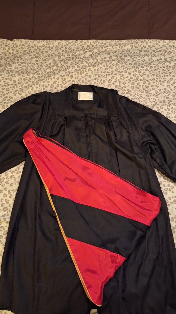 San Diego Graduation Master Gown And Hood