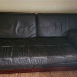 Leather Couch