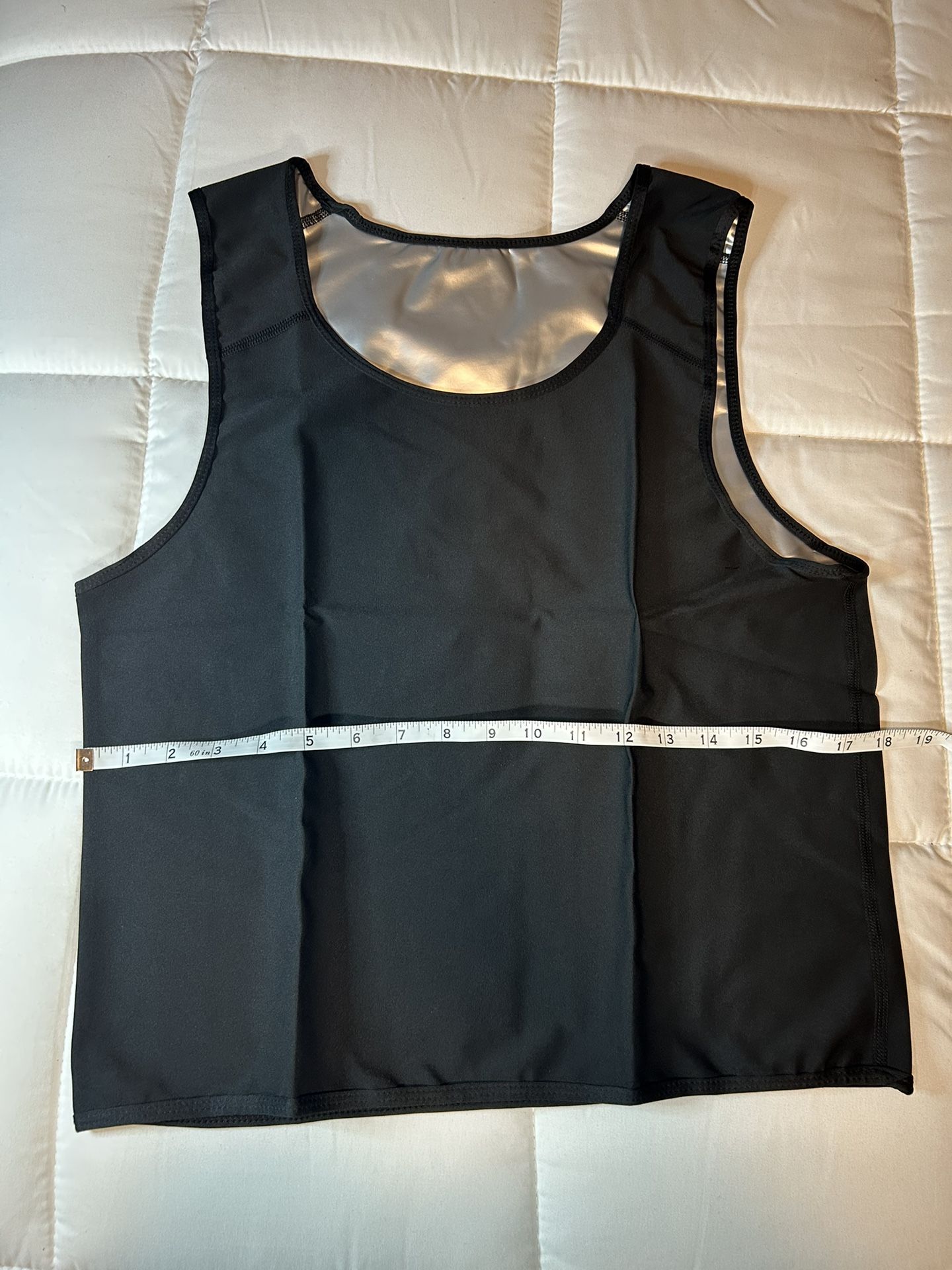 Sauna Shirt for Men, Short Sleeve Sauna Sweat Body Shaper (M)