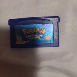Pokémon Sapharire Original Game Oem